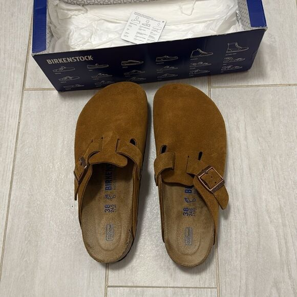 Birkenstocks tan/brown 38